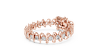 Wedding Wear Rose Gold Diamond Bracelet – Unique Style