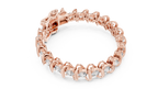Wedding Wear Rose Gold Diamond Bracelet – Unique Style