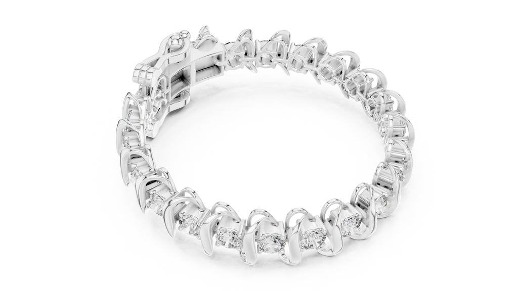 Wedding Wear Rose Gold Diamond Bracelet – Unique Style