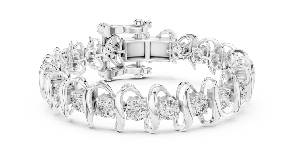 Wedding Wear Rose Gold Diamond Bracelet – Unique Style