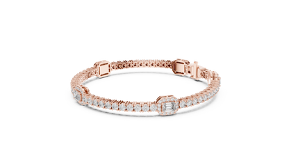 Bold Elegance Diamond Bracelet