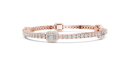 Bold Elegance Diamond Bracelet