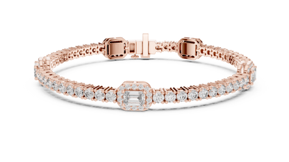 Bold Elegance Diamond Bracelet