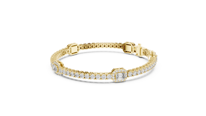 Bold Elegance Diamond Bracelet