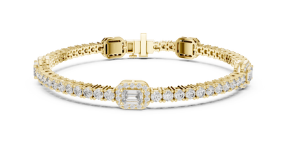 Bold Elegance Diamond Bracelet