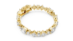 Radiant Multi-Cut Diamond Bracelet – Modern Elegance