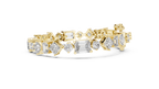 Radiant Multi-Cut Diamond Bracelet – Modern Elegance