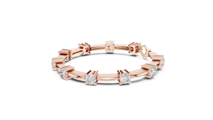 Classic Round Diamond Tennis Bracelet
