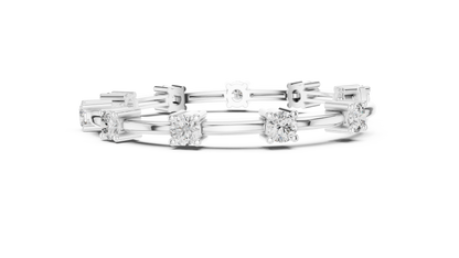 Classic Round Diamond Tennis Bracelet
