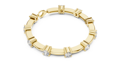 Classic Round Diamond Tennis Bracelet