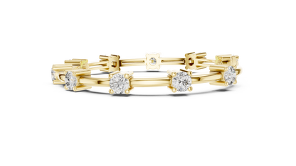 Classic Round Diamond Tennis Bracelet
