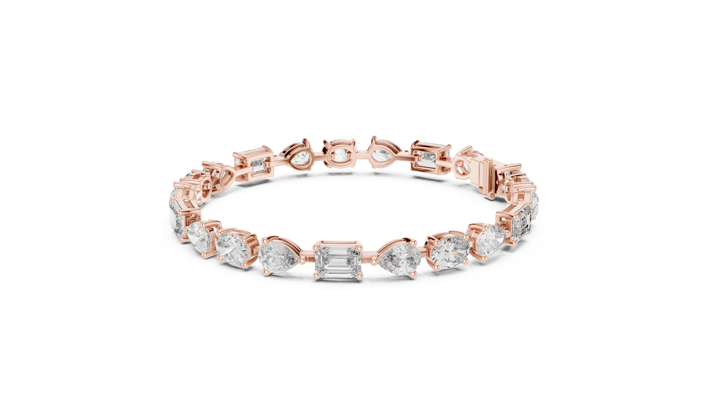 Royal Radiance Diamond Tennis Bracelet