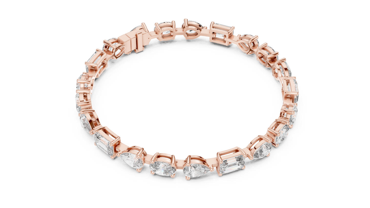 Royal Radiance Diamond Tennis Bracelet