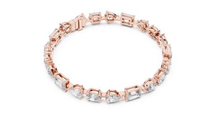 Royal Radiance Diamond Tennis Bracelet