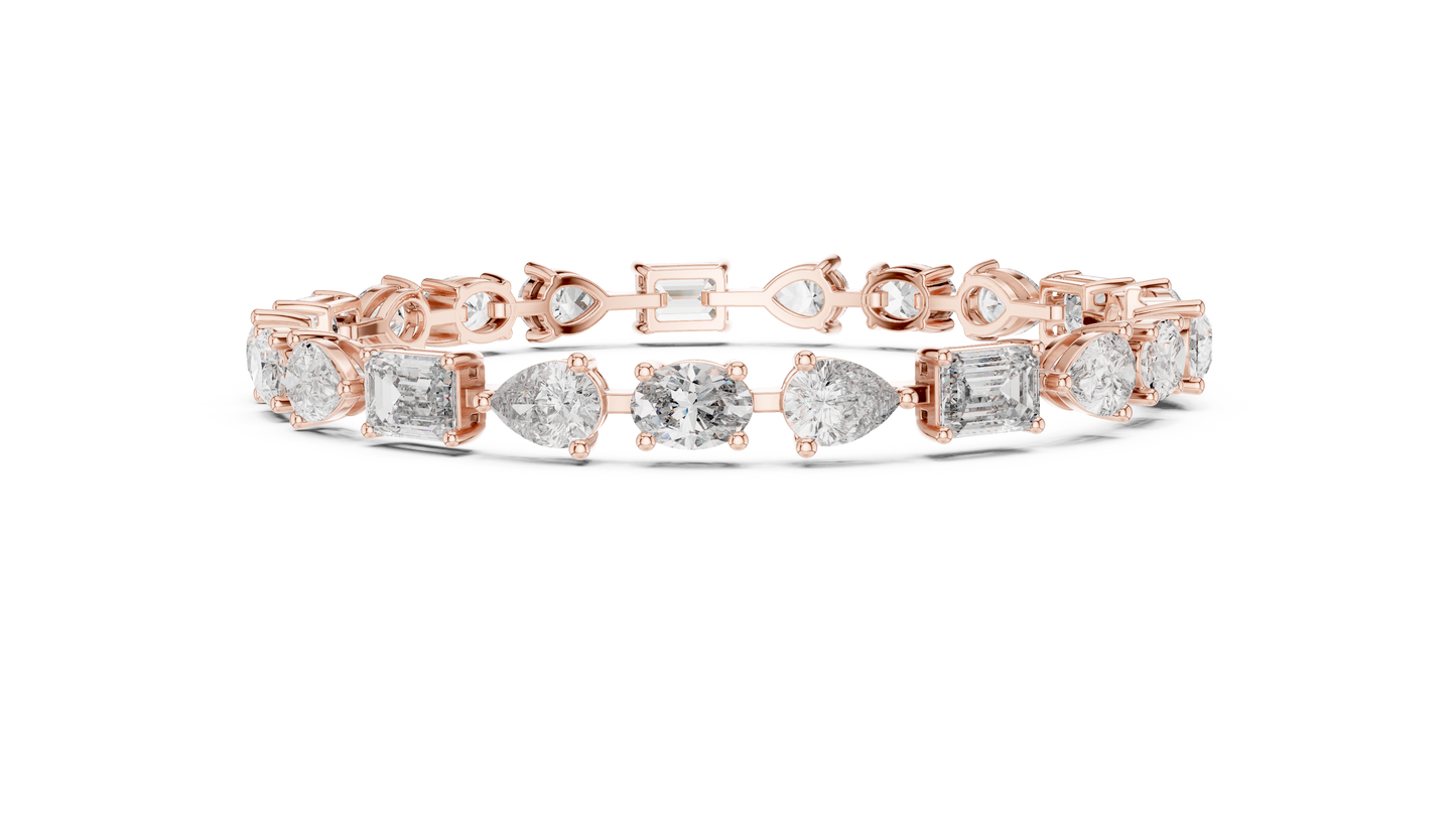 Royal Radiance Diamond Tennis Bracelet