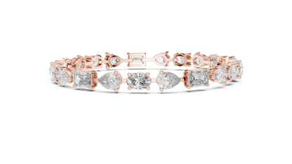Royal Radiance Diamond Tennis Bracelet