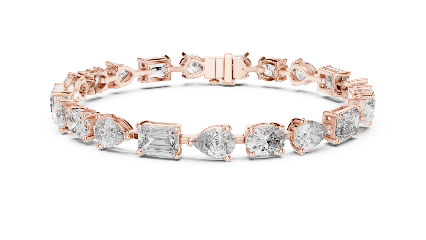Royal Radiance Diamond Tennis Bracelet