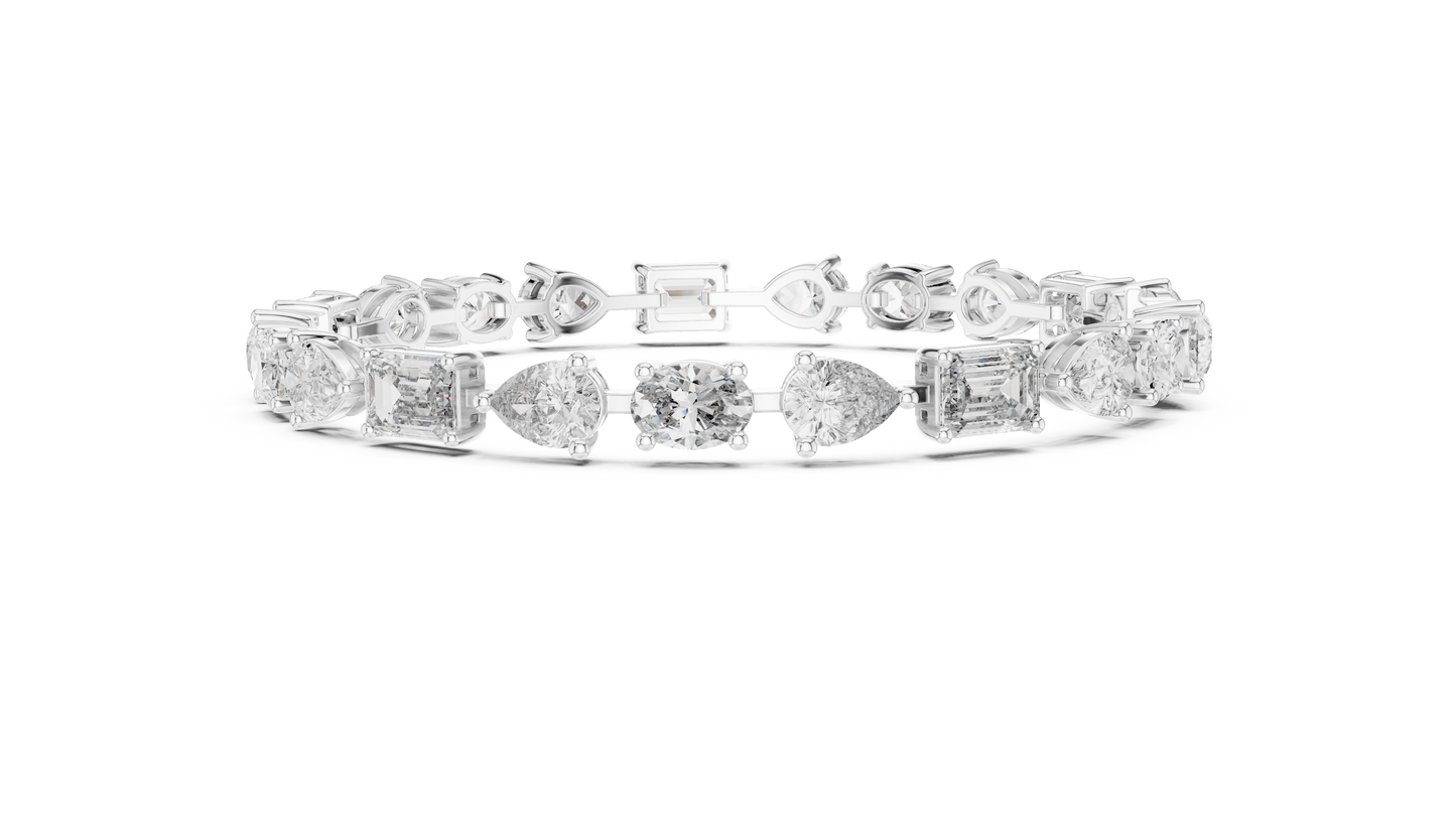 Royal Radiance Diamond Tennis Bracelet