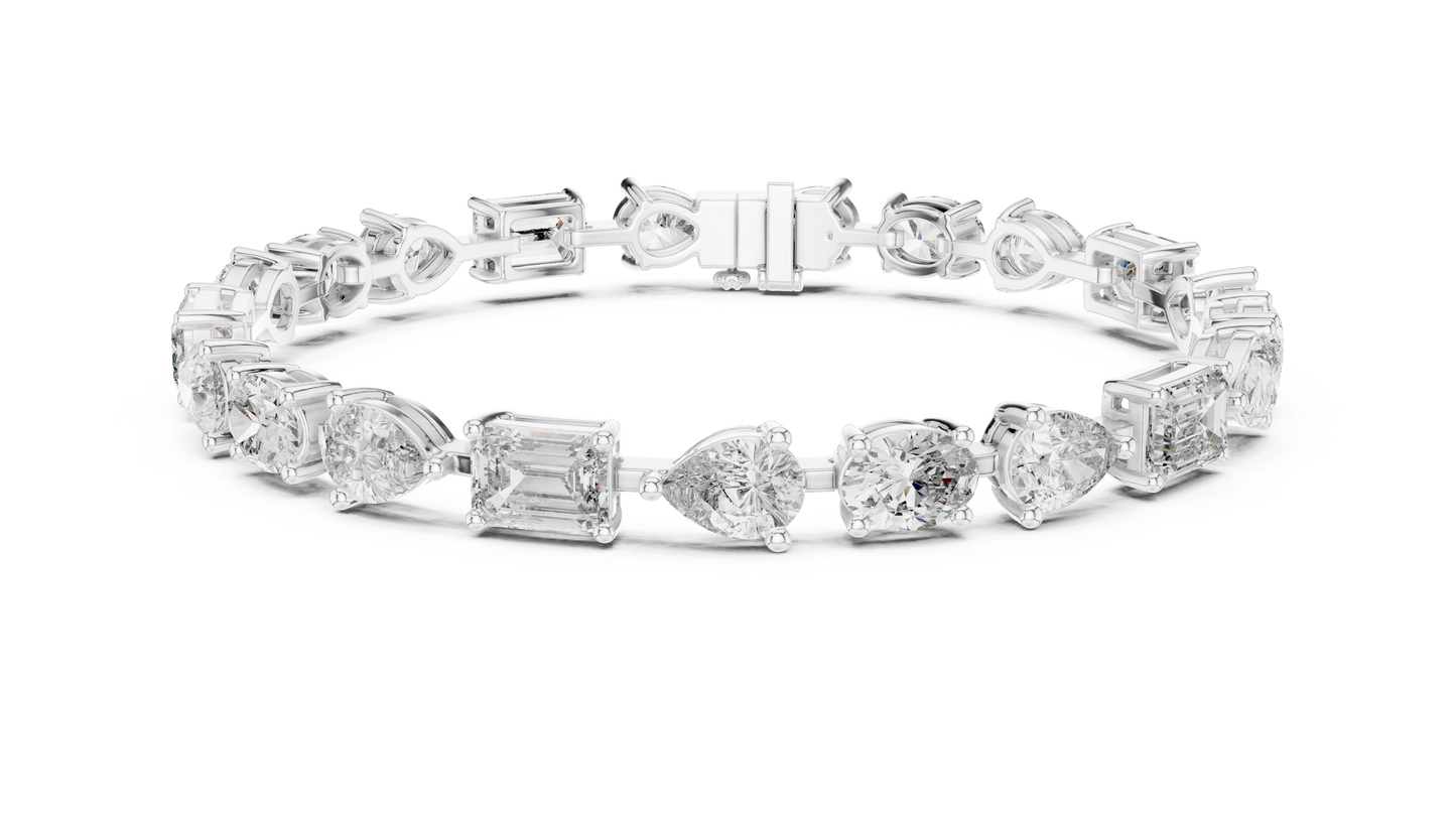 Royal Radiance Diamond Tennis Bracelet