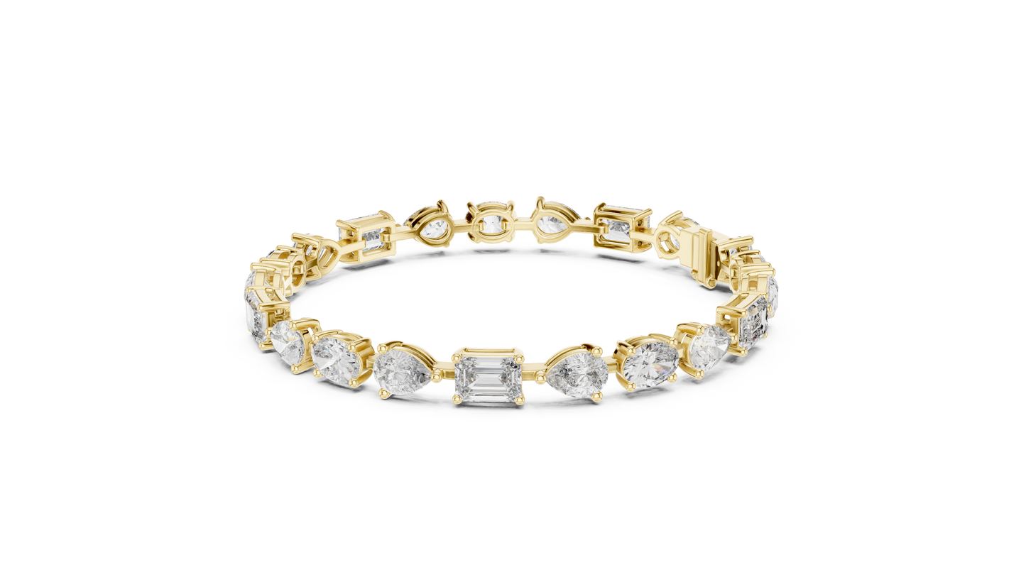 Royal Radiance Diamond Tennis Bracelet