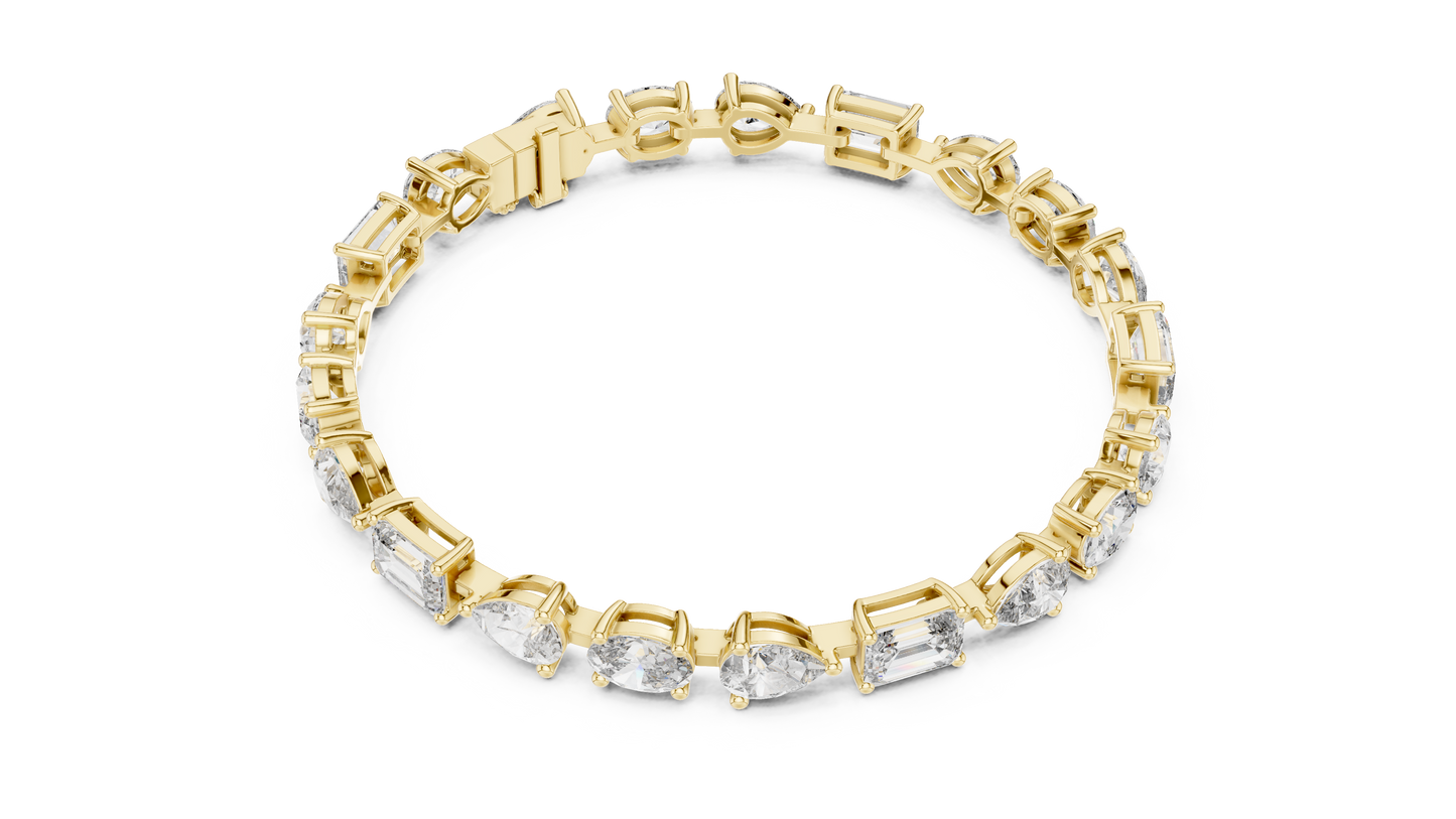 Royal Radiance Diamond Tennis Bracelet