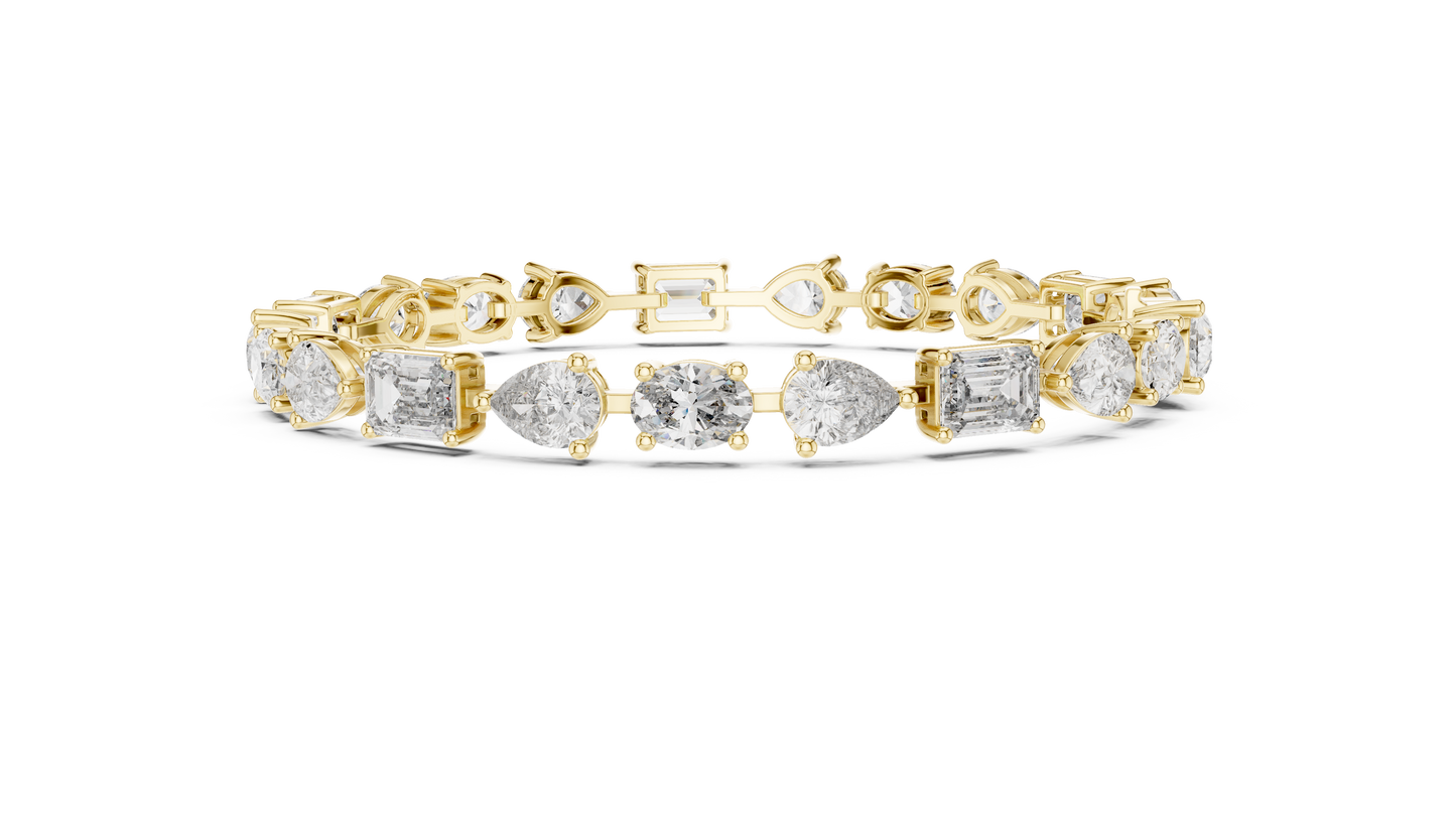 Royal Radiance Diamond Tennis Bracelet