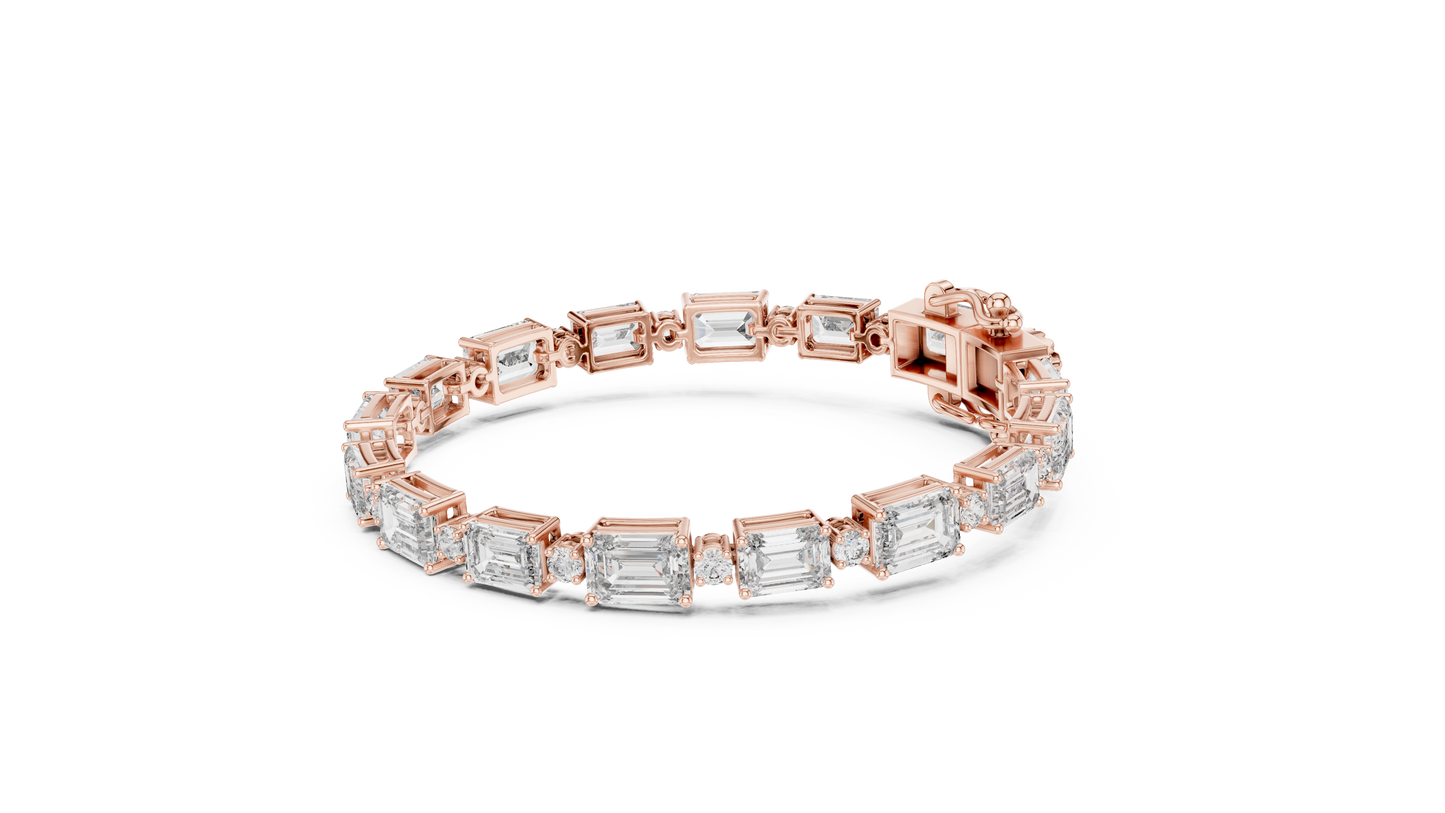 Classic Royal Cut Diamond Bracelet