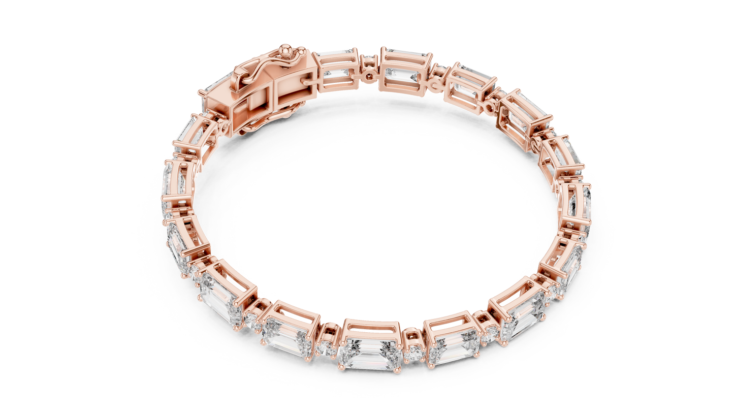 Classic Royal Cut Diamond Bracelet