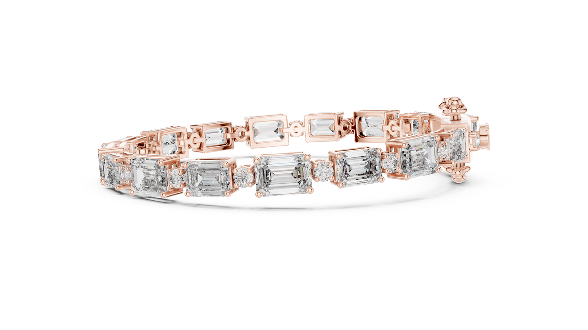 Classic Royal Cut Diamond Bracelet