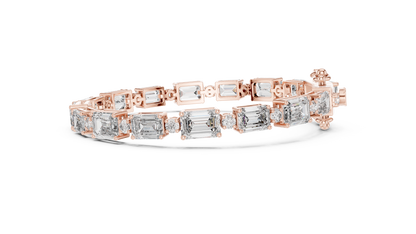 Classic Royal Cut Diamond Bracelet