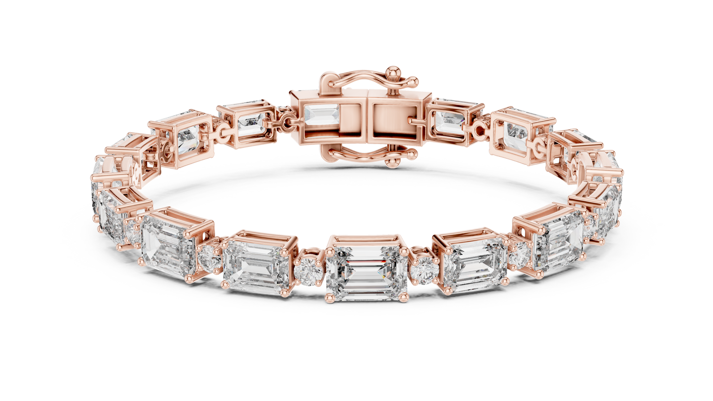 Classic Royal Cut Diamond Bracelet