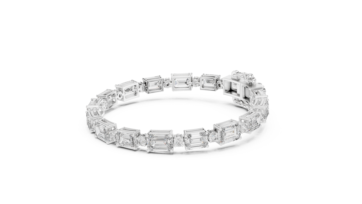 Classic Royal Cut Diamond Bracelet