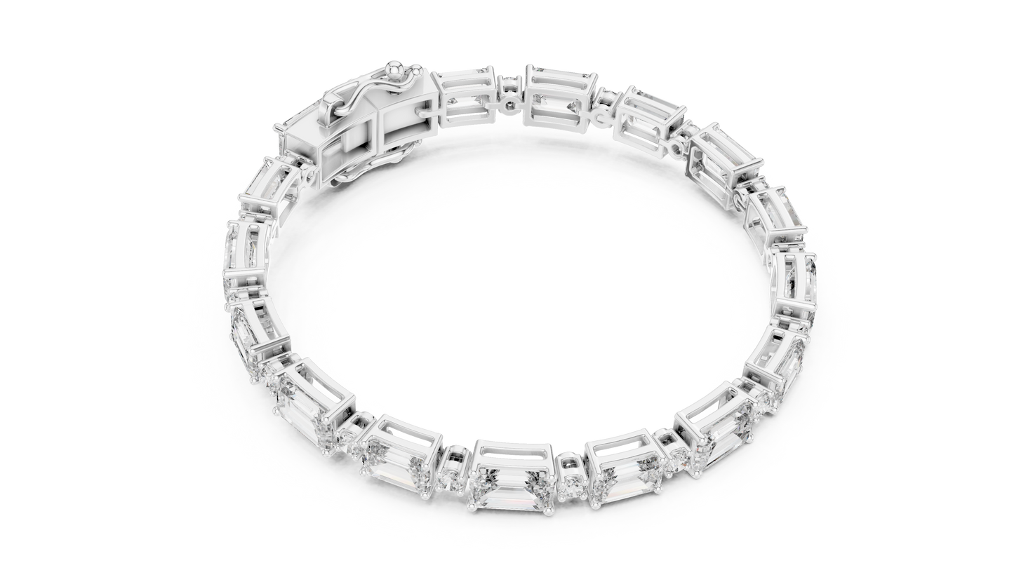 Classic Royal Cut Diamond Bracelet