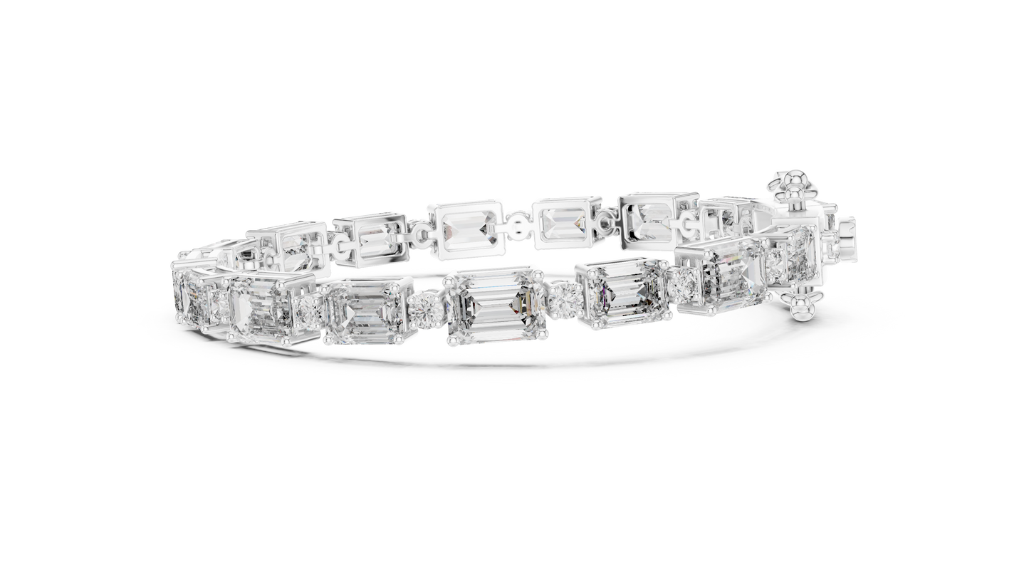 Classic Royal Cut Diamond Bracelet
