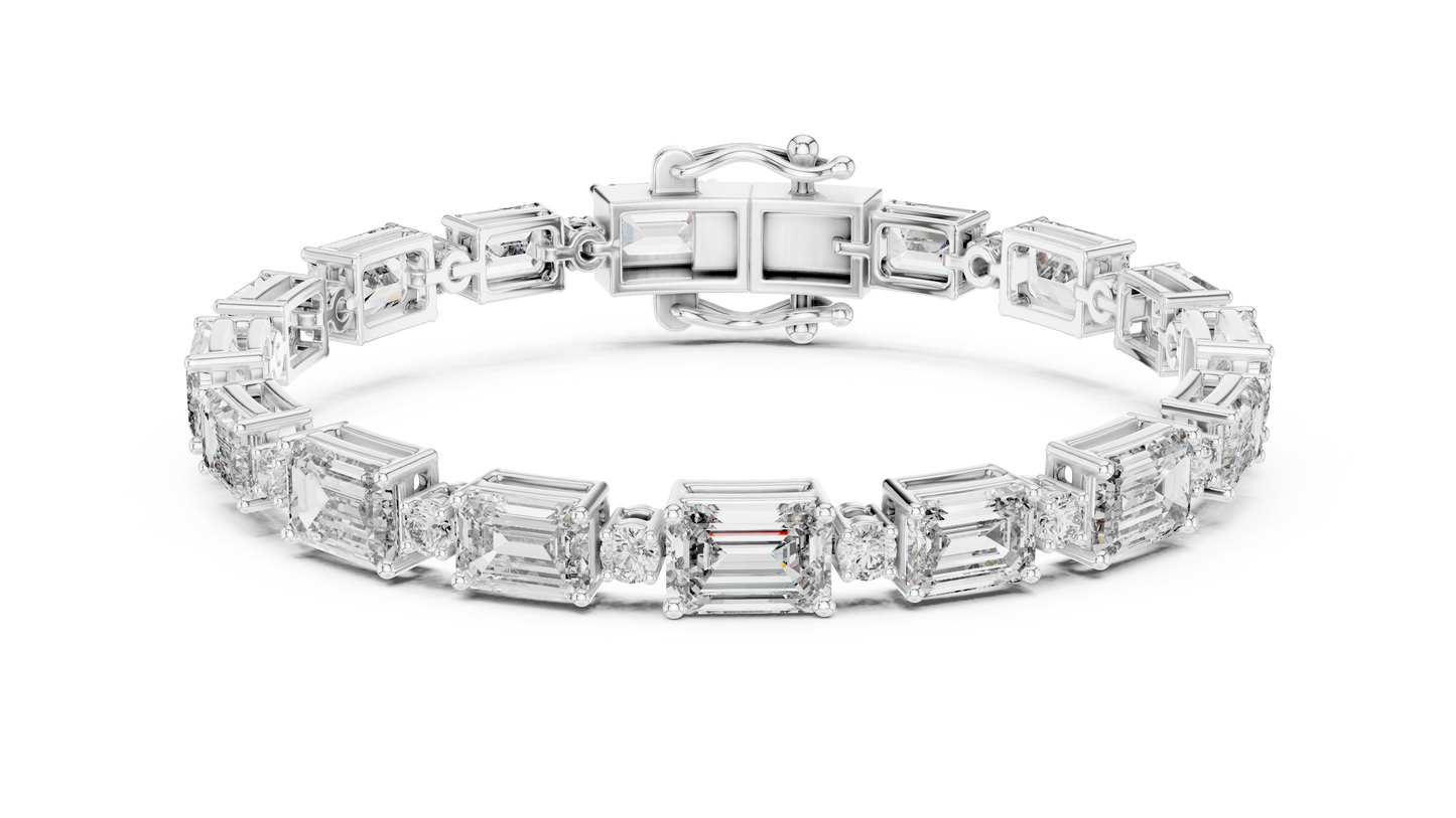 Classic Royal Cut Diamond Bracelet
