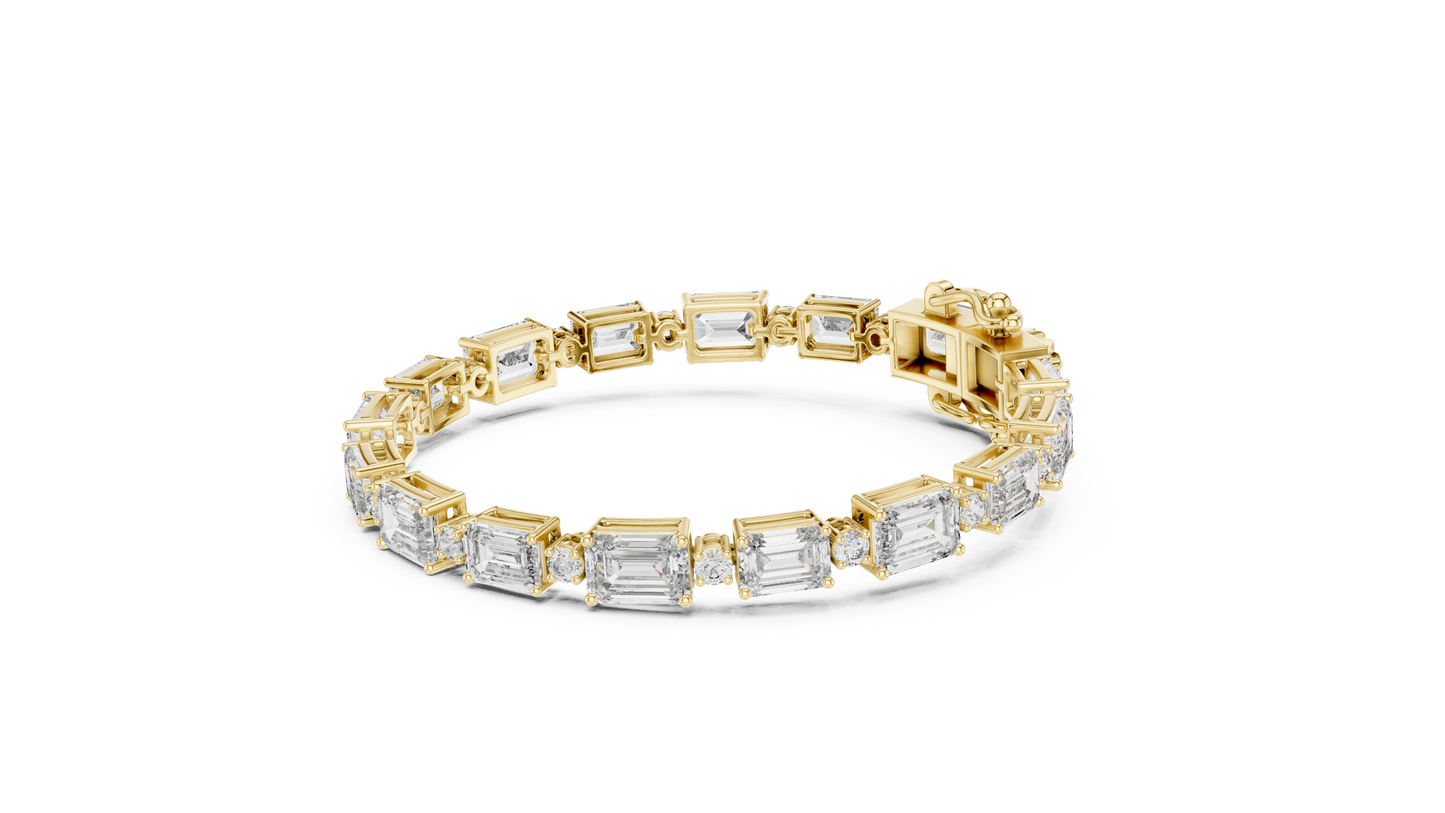 Classic Royal Cut Diamond Bracelet
