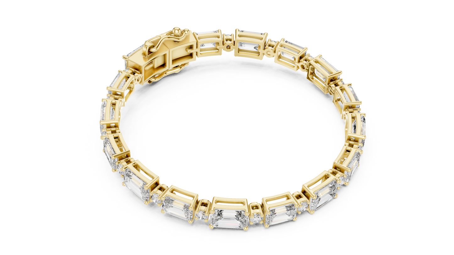 Classic Royal Cut Diamond Bracelet