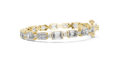Classic Royal Cut Diamond Bracelet