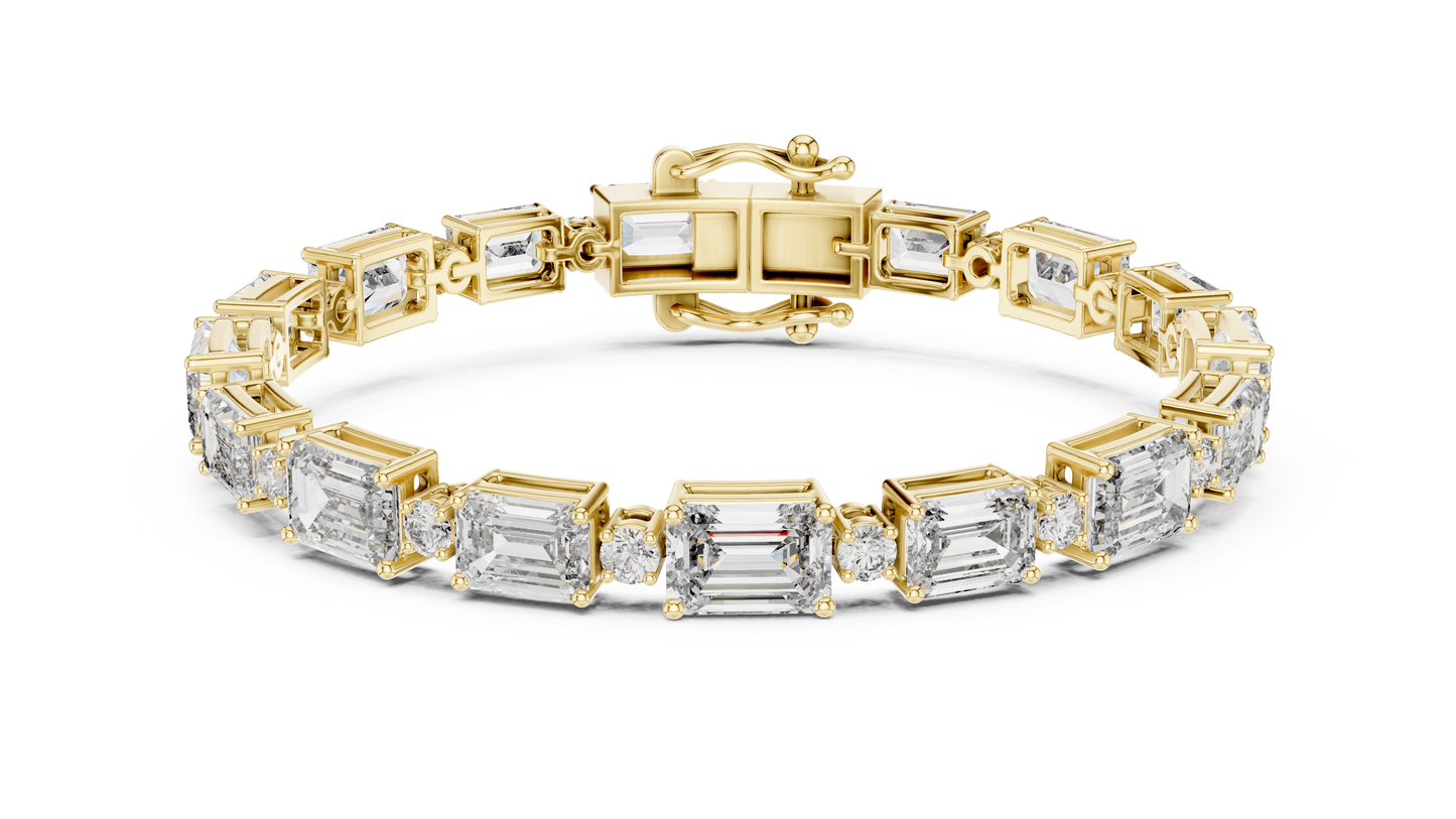 Classic Royal Cut Diamond Bracelet