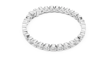 Brilliance Loop Diamond Bracelet