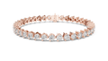 Elite Shine Round Diamond Bracelet