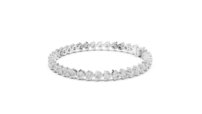Elite Shine Round Diamond Bracelet