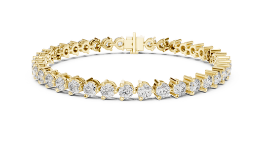 Elite Shine Round Diamond Bracelet