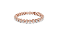 Bridal Cushion Diamond Tennis Bracelet