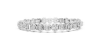 Bridal Cushion Diamond Tennis Bracelet