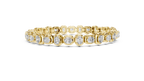 Bridal Cushion Diamond Tennis Bracelet