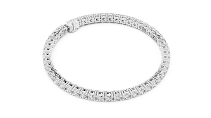 Golden Cascade Diamond Bracelet