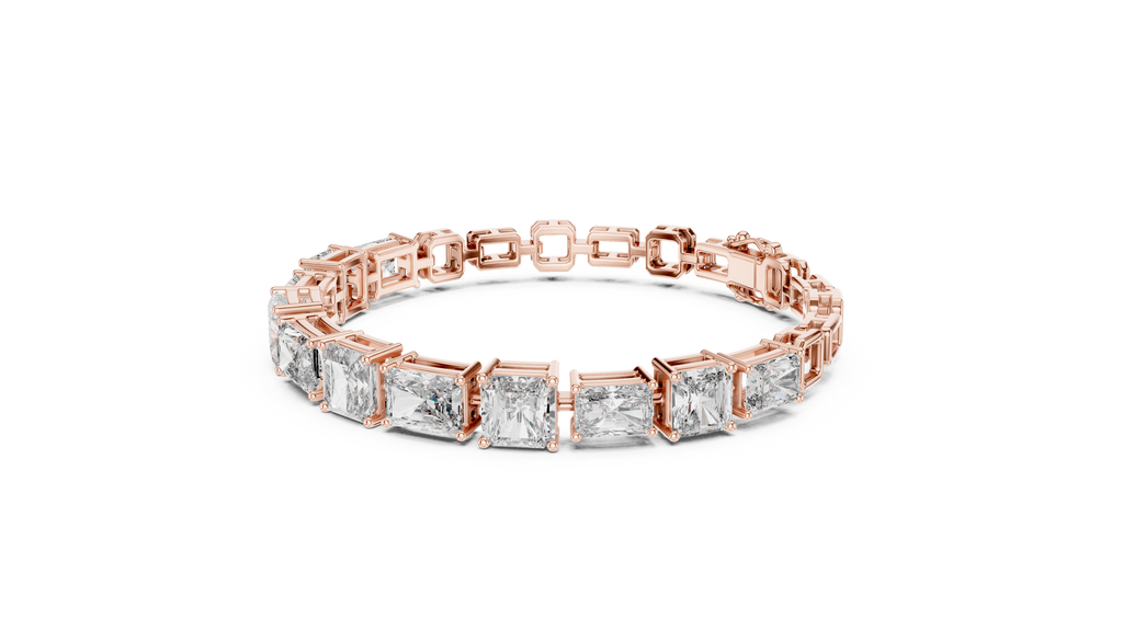 Timeless Radiant Cut Diamond Tennis Bracelet for Women