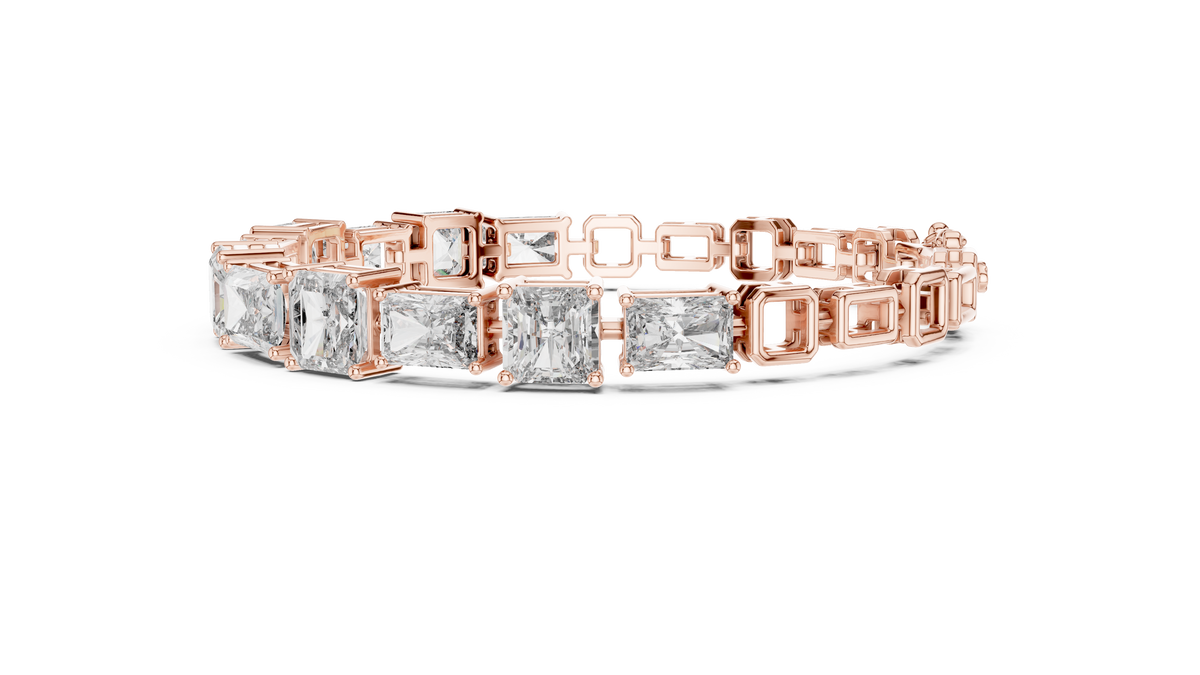 Timeless Radiant Cut Diamond Tennis Bracelet for Women