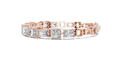 Timeless Radiant Cut Diamond Tennis Bracelet for Women